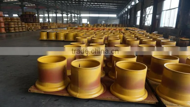 China good quality steel wheel rims for wheel loader