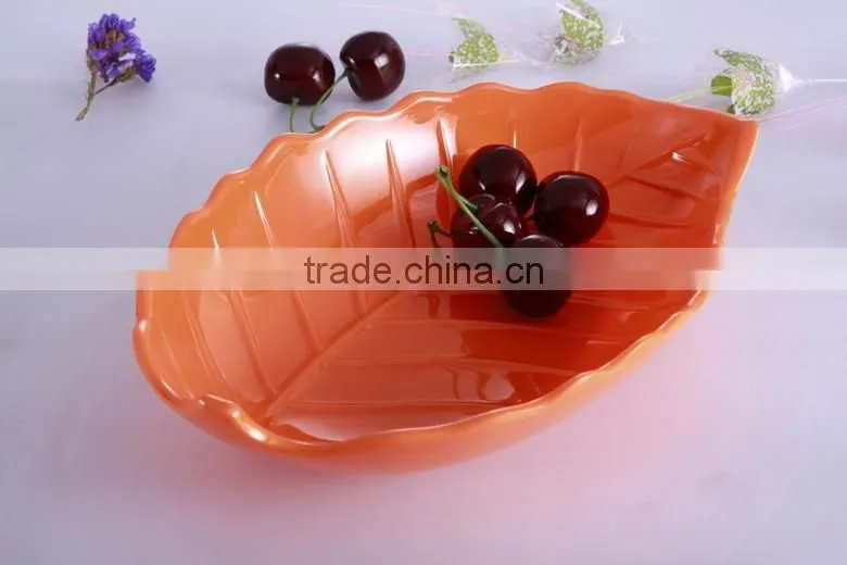 leaf shape melamine plate bowl tableware dinnerware set, dinnerware set arabic