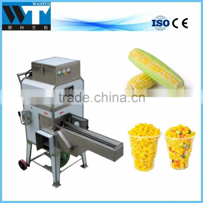 Hot selling automatic home use Sweet/Fresh corn thresher