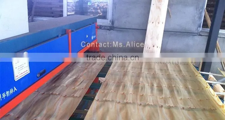 wood veneer stitching machine plywood making machine
