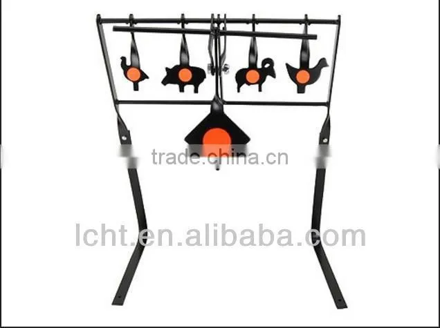 auto reset airgun shooting target/Metal Plinking Spinning Hunting