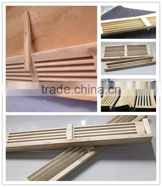 Chinese Champion bee pollen trap with different rows for collecting bee pollen