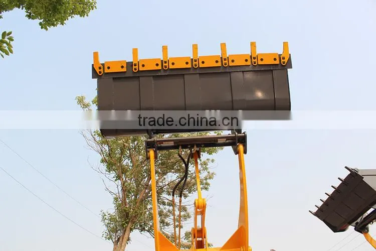 China TOP brand 2.5T agricultural farm and garden tractor type front end loader ZLY925 for sale