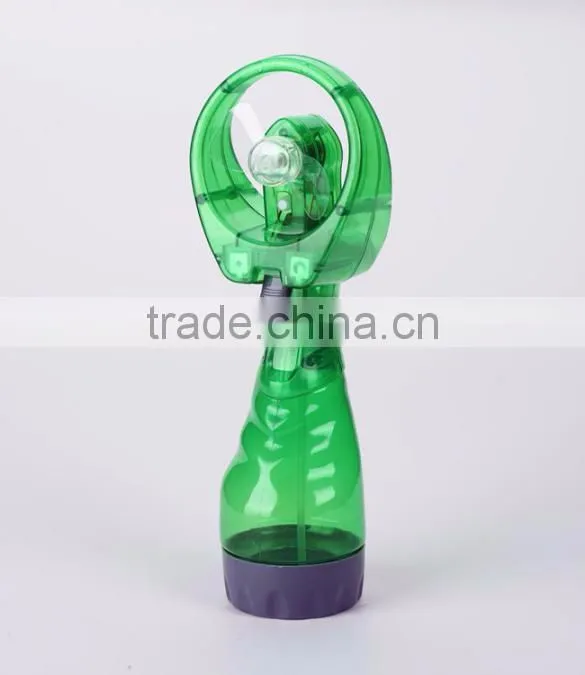 Cool Deluxe Misting Fan, Transparent Purple