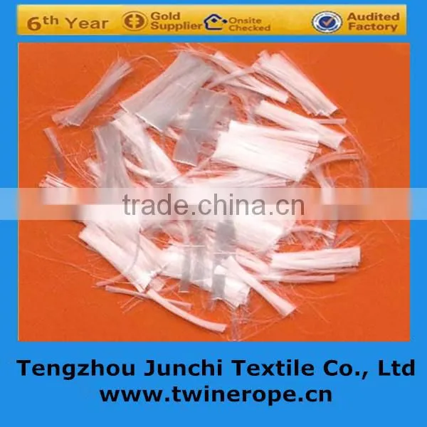 100% polypropylene fiber, 19mm 18mm pp fiber