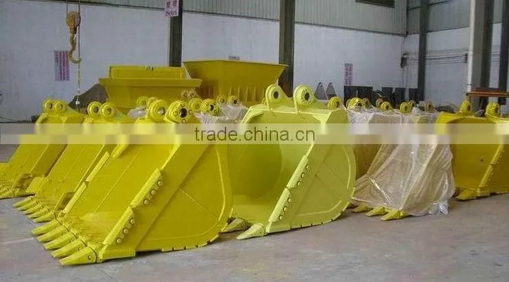 high quality standard excavator bucket/rock bucket/heavy bucket