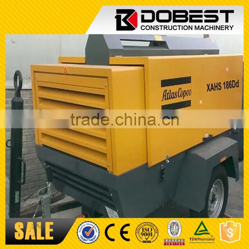 Atlas Copco Screw Air Compressor XAS67 Mobile Air Compressors