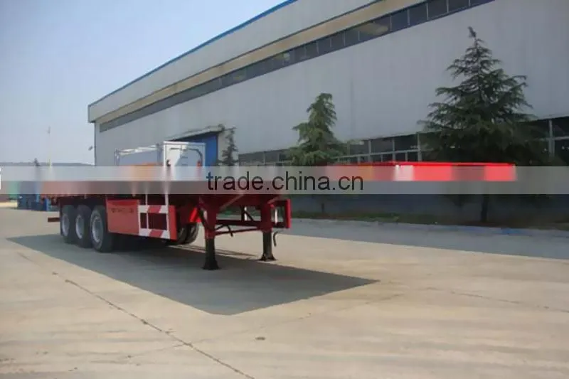 hot sale flat bed semi trailer for container