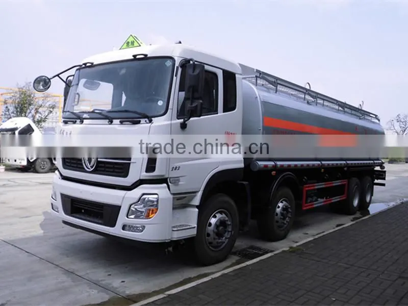 Dongfeng 8x4 truck fuel tank from hubei factory with 30cbm capacity