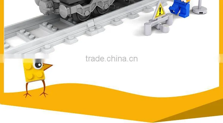 New products on China market train toys building blocks toys for kid