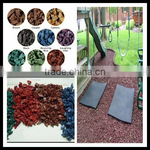 rubber mulch flooring