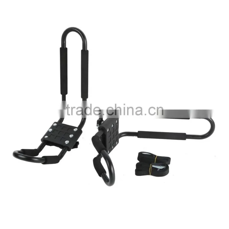 Snowboard Kayak Carrier Boat Canoe Surf Ski Board Roof Top Mounted Rack 2 Pairs