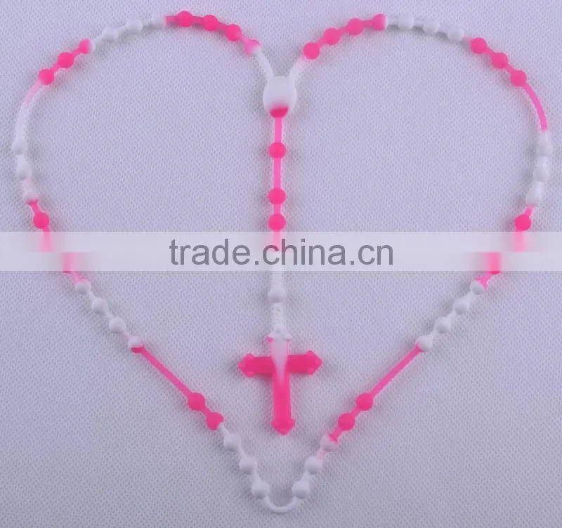 Newest beaded silicone fashionable necklaces silica gel necklace 2013 new design necklace fashion