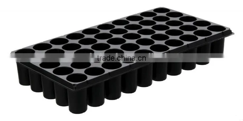 China Supplier PS material 21,32, 50, 72, 98, 105, 128 150 162 200 288 cells plastic trays plant nursery