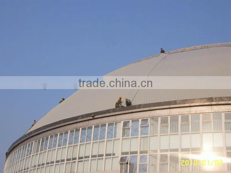 China supplier steel structure bio dome