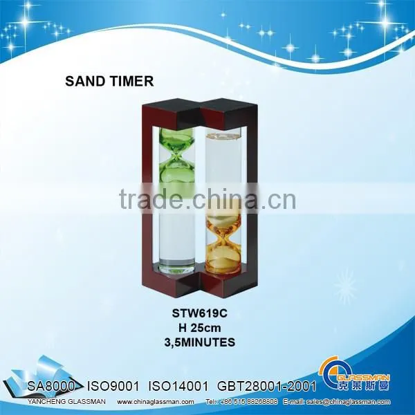 STC15MR Colored Sand Glass Sandglass Hourglass Timer Home decor