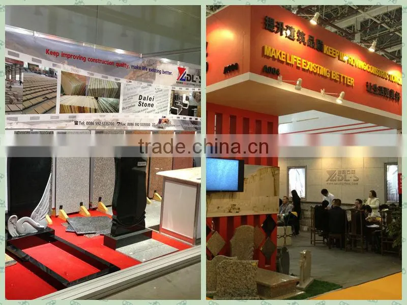 Shan'xi black granite stone lattern for gravestone