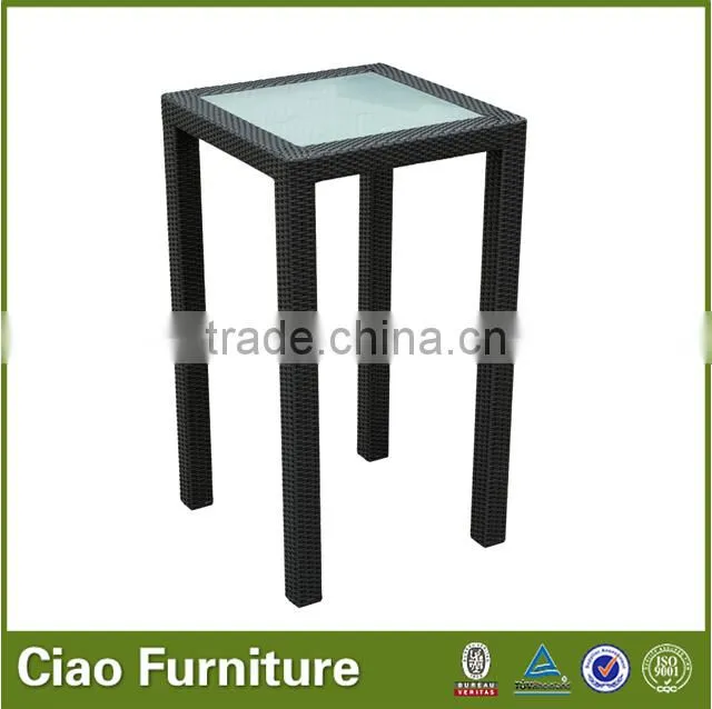 contemporary bar stools/PE rattan wicker bar chair