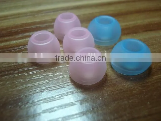 Manufacturers selling Fashion Single color Transparent Silicone Gel Earplug