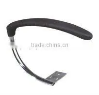 Black color arm and star base plastic PVC chair 6346B