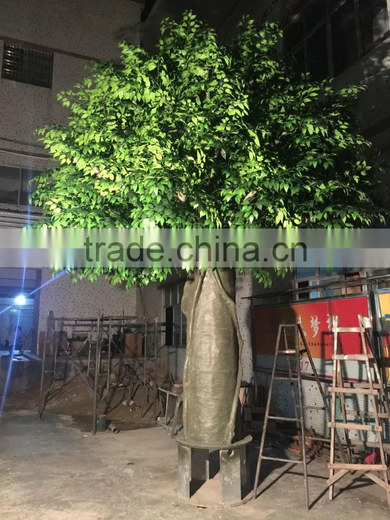 Artificial outdoor decorative banyan tree made by Chinese supplier for gardening used