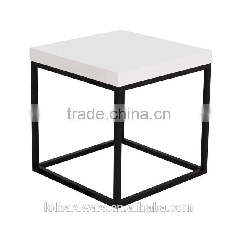 wholesale modern metal spray the powder coffee table base