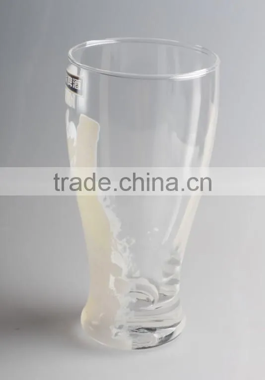 Hot sale promotion glass beer mug/cup