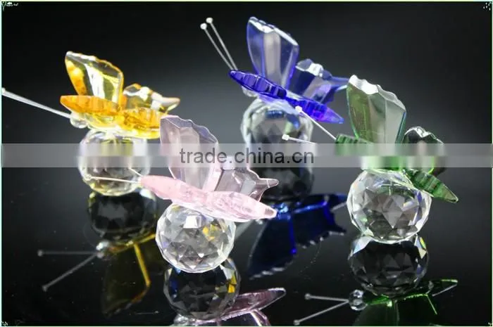 Mini small gifts Souvenirs crystal animal model crafts as led flashing party return gifts