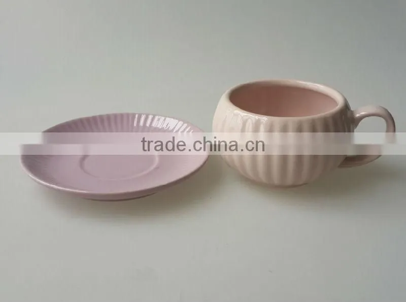 Factory wholesale 100cc ceramic coffee cup set