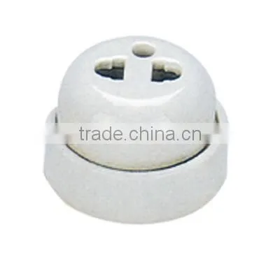 10A electric porcelain socket and plug porcelain outlet