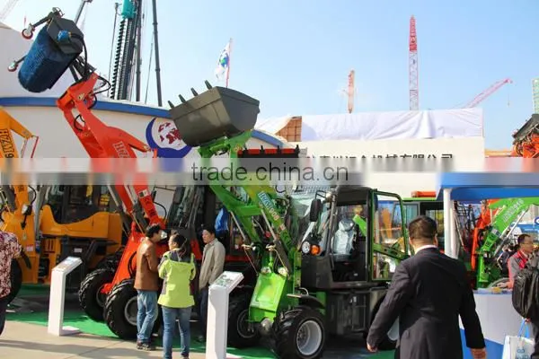 Qingzhou HZM908 ZL08 0.8t 800kg rated load wheel loader