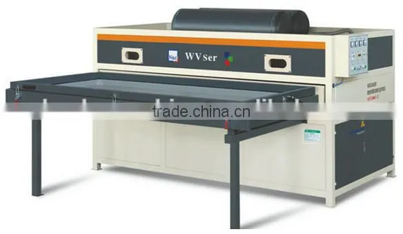 WV2300C 2 door vacuum membrane press machine for covering pvc and veneer
