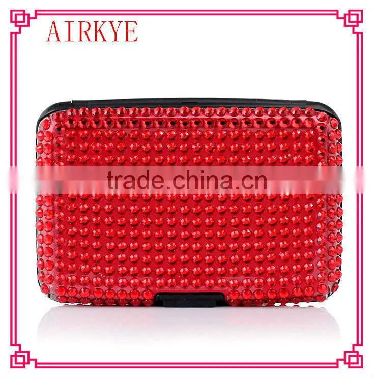 The New Diamond Aluminum alloy Credit card holder wallet
