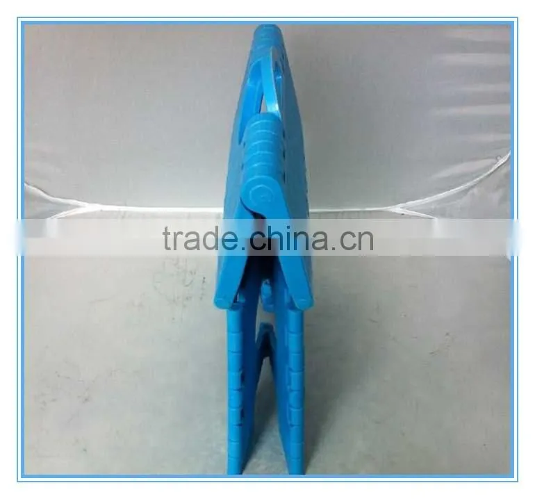 Multi-functional household blue folding step stool