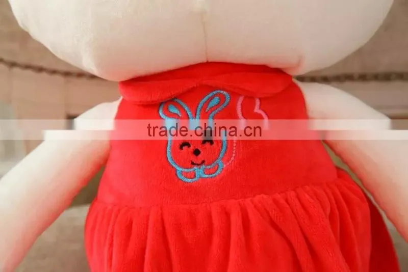 Baby toy birthday gifts stuffed coloful rabbit plush bunny toy cute beautiful rabbit easter bunny soft toys