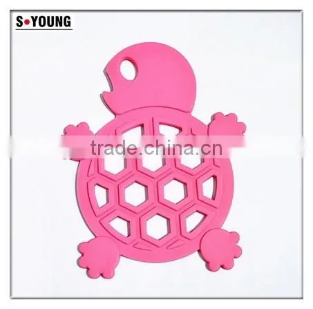 16027 tortoise shape silicone high temperature heat insulation mat kitchenwares silicone mat flexible silicone heating mat