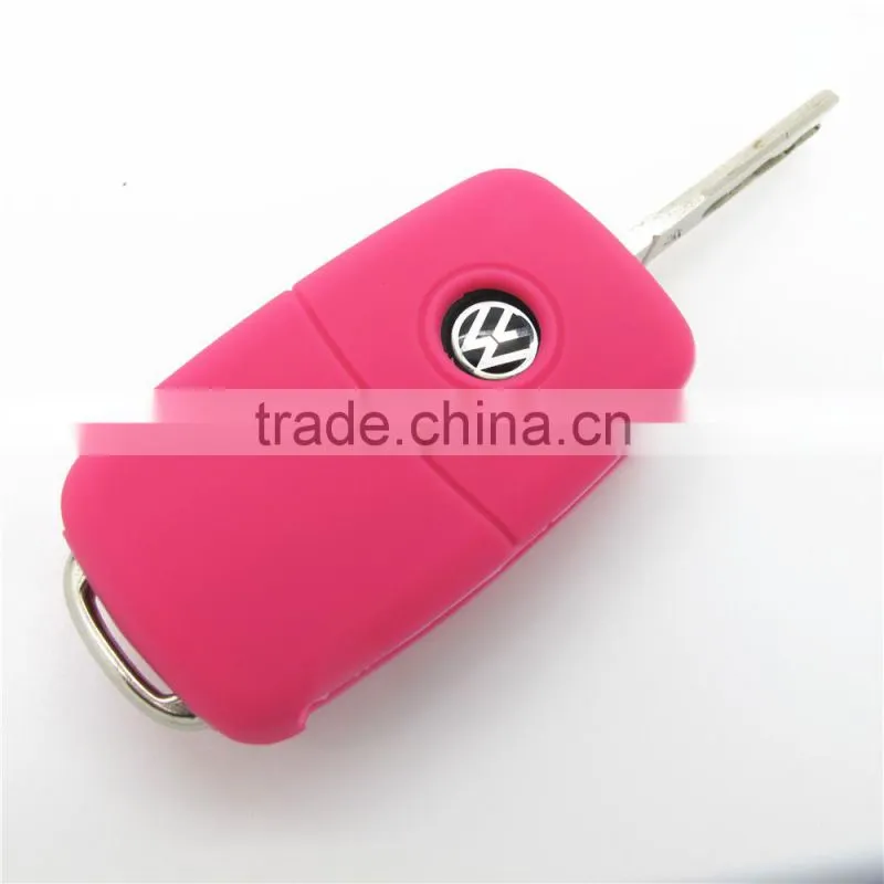 Multifunctional Direct manufacturer car key cover case for vw with multi colors