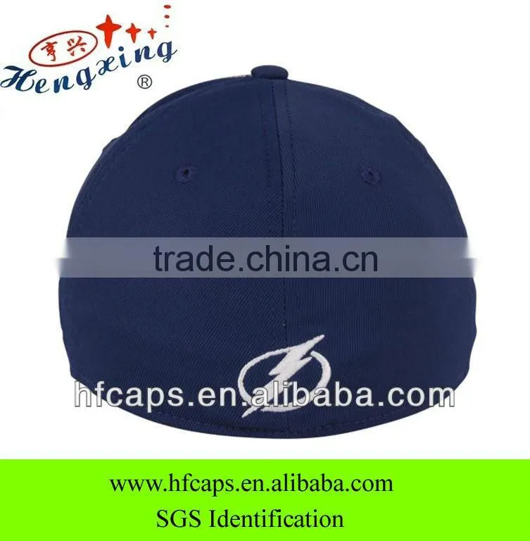 2013 mens blue and gray 6 panels custom 3D embroidery baseball caps and hats