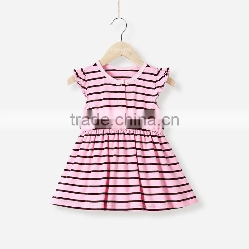 Mom and bab 2017 summer baby children clothes girl nice dress party wear factory price