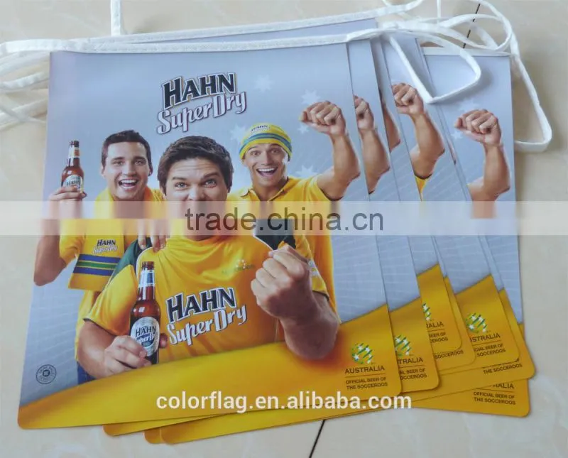 promotional pvc bunting flag