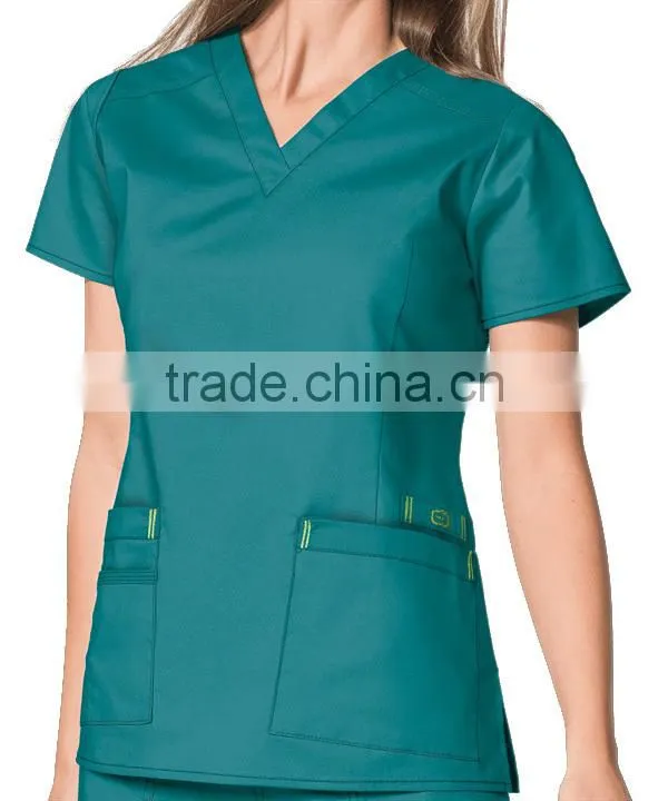 New Style Plus Size Hospital Medical Nurse Uniform Design Scrub Suit Set