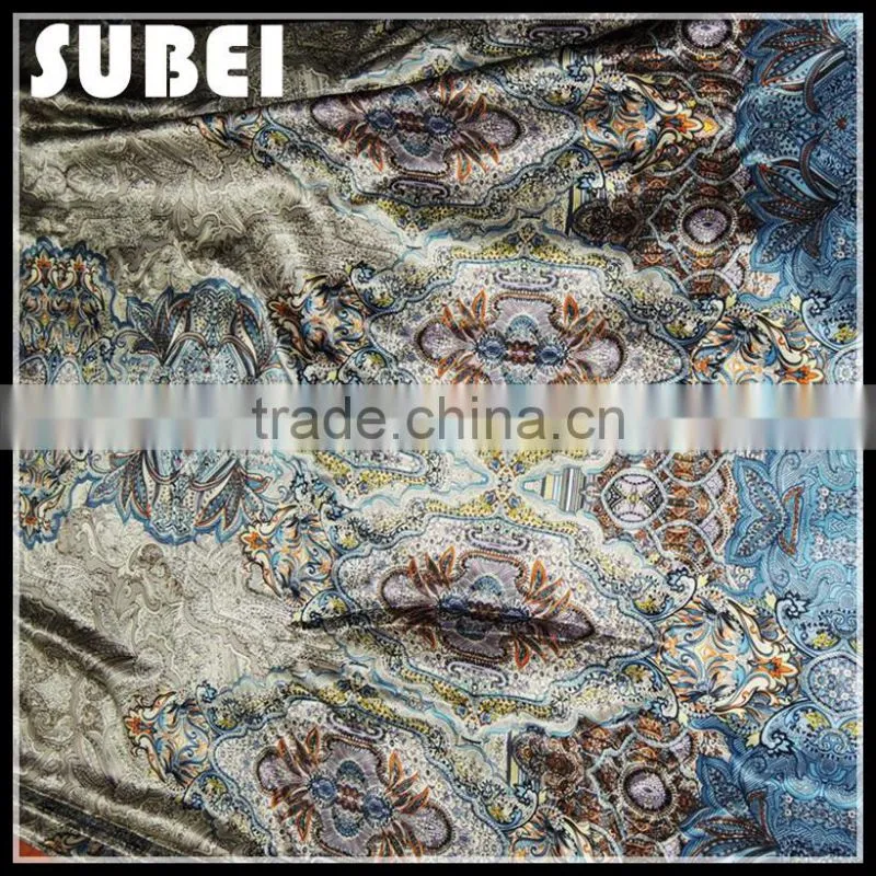 12MM High-end luxury mulberry silk fabrics,digital printing pure silk satin plain fabric for dress and cheongsam