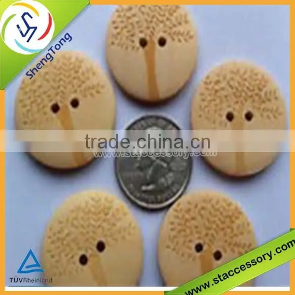 fancy wooden coat buttons