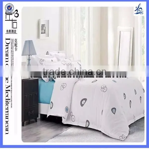printed bed sheet/flower design bed sheet/digital printed bed sheet
