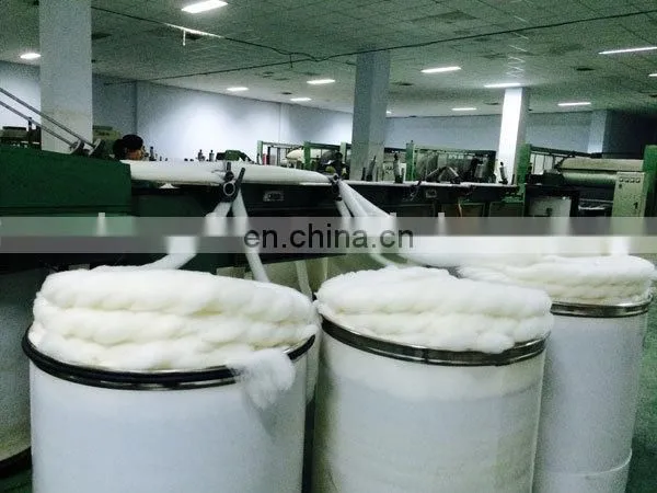 China combed Cashmere Tops Roving White16.0-18.0Micron 44mm
