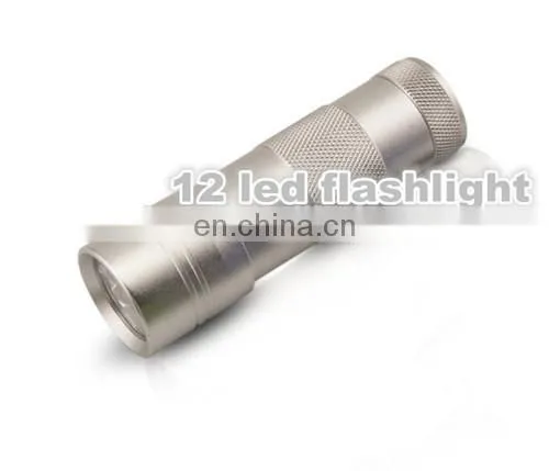 Best selling mini led flashlight torches 12UV purple led torch