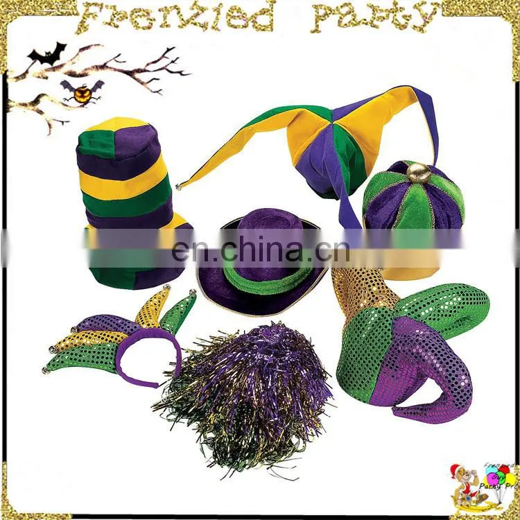 Mardi Gras Royale hat Mardi Gras Jester hats