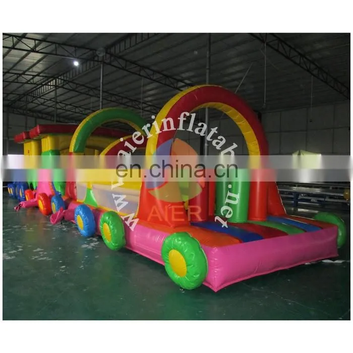 Train Inflatable obstacle course