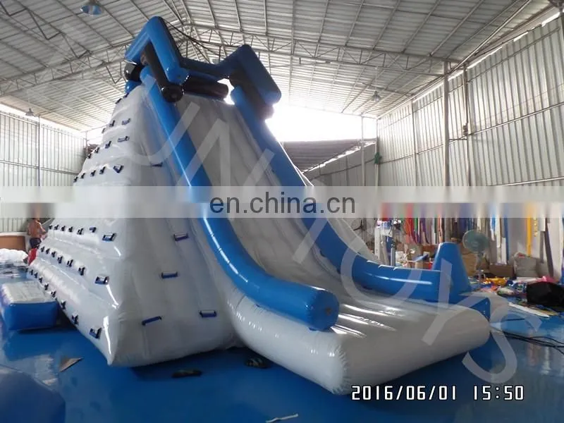 New inflatable iceberg slide /water iceberg climbing