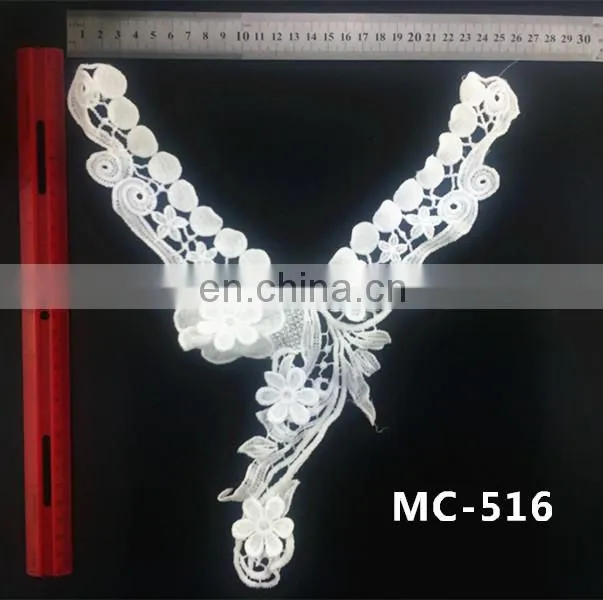 Embroidery Chemical Flower Neck Lace Collar